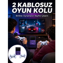Savarga HDMI Tv Bağlantılı Kablosuz Kollu Taşınabilir Oyun Konsolu