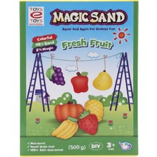 Magıc Sand Meyve Kalıplı Kinetik Kum Oyun Seti 500 gr