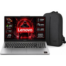 Lenovo Loq Essential Amd Ryzen 7 7735HS 32GB 2tb SSD RTX3050 Windows 11 15.6" Fhd 144Hz Taşınabilir Bilgisayar + Shopimode Çanta SM0183S00033TR
