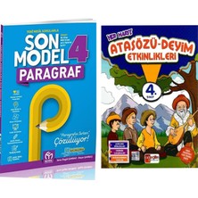 Model Eğitim Yayıncılık 4. Sınıf Son Model Paragraf Soru Bankası ve Atasözü Deyimler