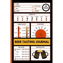 Hsc Bilişim Independently Published Beer Tasting Journal: 6x9 Inch Beer Sampling Book, A Review Logbook For Bre
