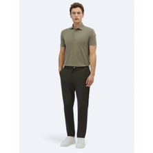 Kip Haki Dokuma Jogging Fit Casual Pantolon
