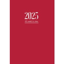 Hsc Bilişim 2025 Diary: A5 Week To View | Dated From January To December | Perfect For Appointments, Reminders,