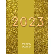 Hsc Bilişim 2023 Glitter Monthly Planner: Pages For Monthly Planning & Notes