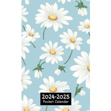 Hsc Bilişim Pocket Calendar 2024-2025 For Purse: 2 Year Small Size - Daisy Flower Volume 4