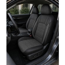 Otokit Alfa Romeo Brera 2005 - 2010 Uyumlu Dark Gri Oto Koltuk Kılıfı