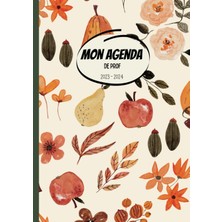 Hsc Bilişim Mon Agenda De Prof: 2023/2024 - Zone B - Format A4 - Format Colonne (French Edition)