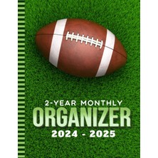 Hsc Bilişim 2-Year Monthly Organizer 2024-2025: 8.5X11 Large Dated Monthly Schedule With 100 Blank College-Rule