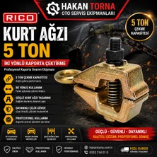 ALWAYSSPEED - Rico Kurt Ağzı 5 Ton Iki Yönlü Kaporta Çektirme
