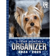 Hsc Bilişim 2-Year Monthly Organizer 2024-2025: 8.5X11 Large Dated Monthly Schedule With 100 Blank College-Rule