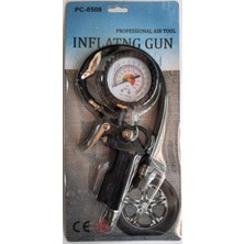 Bsr Lastik Şişirme Tetikli Analog Hava Saati Göstergeli 0-200 Psi
