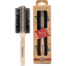 Hsc Bilişim Ventoso Brush Natura No:5 Ahşap Fön Fırçası