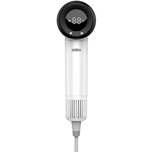 Hsc Bilişim SHD-1756 Bldc Saç Kurutma Makinesi Beyaz – 800W | 110.000 Rpm | Dijital Ekran
