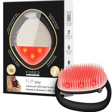 Hsc Bilişim Foreo Flip Play Advanced LED Saç Fırçası – Kırmızı, Yeşil Işık Modlarına Sahip 3’ü 1 Arada