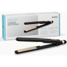 Hsc Bilişim Babyliss Saç Düzleştirici Ceramic Straight, 230 Derece, Seramik Plaka, 2 Dijital Isı Ayarı, Hızlı I