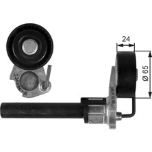 Gates V Kayis Gergisi Komple (Vw Golf 07-14  Passat 08-15  Audi A3 04-13  Seat Leon 06-13)