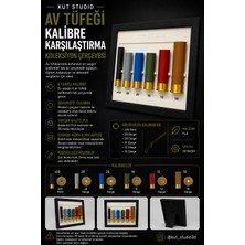 Kut Studio Av Tüfeği Kalibre Karşılaştırma Koleksiyon