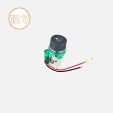 Space Yeşil Işıklı Çakmak 12V (4'li Paket)
