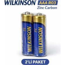 Leva House Wılkınson  Aaa 1,5 V Ince Kalem Pil 2 Li Paket