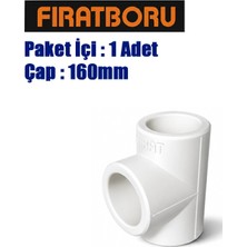 Fırat 160MM Te Parça, 5 Adet, 1650