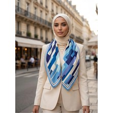 United Colors Of Benetton Sıena Desenli Eşarp -1005-90*90