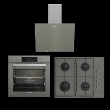Arçelik Smart Gri Ankastre Set