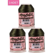 Royaleks Group 3 Adet Altınbaşak Oya ve Dantel Ipi 20 gr - Royaleks - No: 004