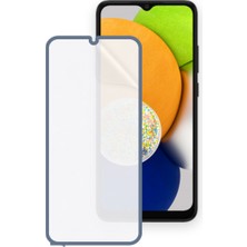 Schitec Samsung Galaxy A03 Uyumlu Ön Yüzey Nano Şeffaf Hidrojel Ekran Koruyucu