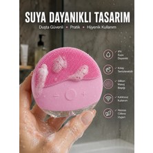 Marsilyan Profesyonel Yüz Temizleme Masaj Aleti Su Geçirmez, Kablosuz Şarj Özellikli Kolay Temizlenebilir Yeni Nesil
