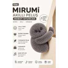 Shopfocus Mirumi Akkılı Peluş Robot Oyuncak Yumuşacı Tüylü Oyuncak Öanrana Heryere As Hediyelik Çocuk Için Akkılı Tepki Taşınabilir Şarkı Söyler Pilli Model
