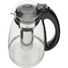 Royaleks Group Çelik Süzgeçli Cam Çaycı Servis Demlik 1500 Ml. ROYALEKS-7488