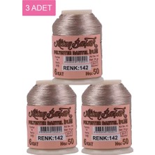 Royaleks Group 3 Adet Altınbaşak Oya ve Dantel Ipi 20 gr - Royaleks - No: 142