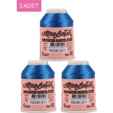 Royaleks Group 3 Adet Altınbaşak Oya ve Dantel Ipi 20 gr - Royaleks - No: 811