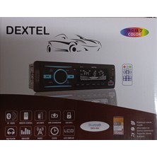 Elma Shop Dextel DEX-060  Oto Teyp 4X60W  Kumandalı - Bluetooth - Mp3- Radyo - Aux - USB - Flash Bellek - Hafıza Kartı Okuyucu - Telefon Şarj Edebilme
