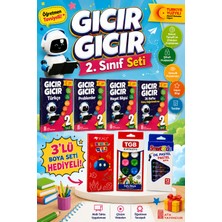 Ata Yayıncılık 2.sınıf Gıcır Gıcır Türkçe- Problem-Hayat Bilgisi Süreç Değerlendirme Seti (Boya Seti Hediyeli)