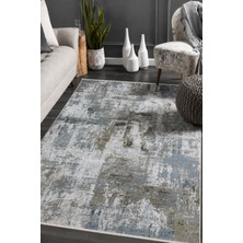 Vitali Home Hernes Gri Mavi Salon Oturma Odası Çocuk Odası Yatak Odası Halısı HM-6004