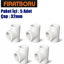 Fırat 32MM Te Parça, 5 Adet, 7B41000032