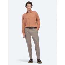 Kip Vizon Dokuma Jogging Fit Casual Pamuk Karışımlı Pantolon
