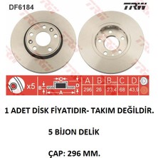 Ön Fren Diski Laguna 3  Megane 3 Scenic 3 Fluence Latitude Megane cc Havalı 402060002R Trw 1 Adet