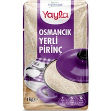 Yayla Osmancık Bölgesi Mahsulü Yerli Pirinç 1 kg (8'li Paket)
