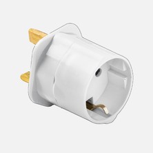 Tek-İş Seyahat Adaptörü Tip G-Tip F 13A 250V (3'li Paket)
