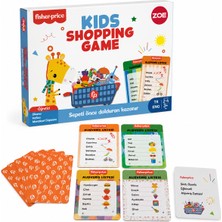 Fisher-Price Kids Shopping Game – Eğitici Alışveriş Oyunu | Hafıza ve Eşleştirme Oyunu | 3+ Yaş