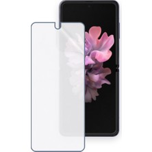 Schitec Samsung Galaxy Z FLIP（SM-F7000） Uyumlu Ön Yüzey Nano Şeffaf Hidrojel Ekran Koruyucu
