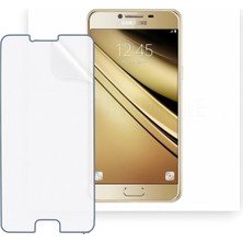 Schitec Samsung Galaxy C5 Uyumlu Ön Yüzey Nano Şeffaf Hidrojel Ekran Koruyucu