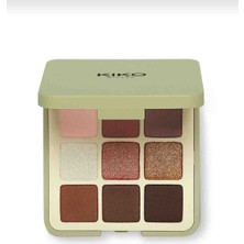 Kiko Milano 9'lu Far Paleti - New Green Me Eyeshadow Palette 101 Cool Spice