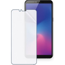 Schitec Samsung Galaxy A6S Uyumlu Ön Yüzey Nano Şeffaf Hidrojel Ekran Koruyucu