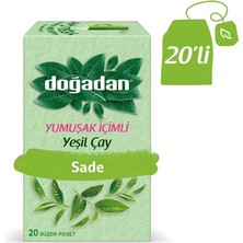 Doğadan Yumuşak Içimli Yeşil Çay 20'li (7'li Paket)