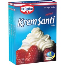 Dr. Oetker Dr.oetker Sade Krem Şanti Eko 4X72 G (7'li Paket)