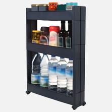 Motek Tekerlekli Organizer Raf (3'li Paket)