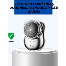 Marsilyan Mikro Titreşim Motorlu, Düşük Sesli, USB Girişli Tıraş Makinesi